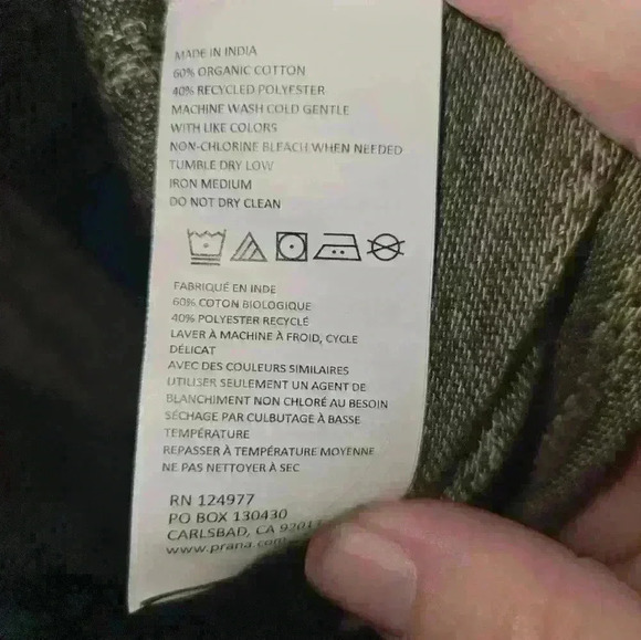 Prana Mens Hoodie Size S - Picture 7 of 12